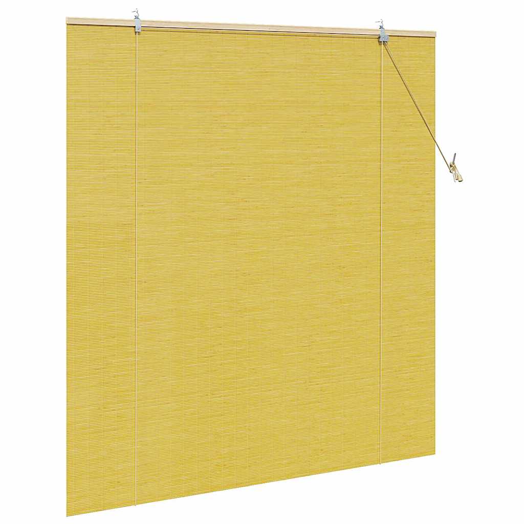 Window Blinds & Shades Other Manual Yellow Bamboo